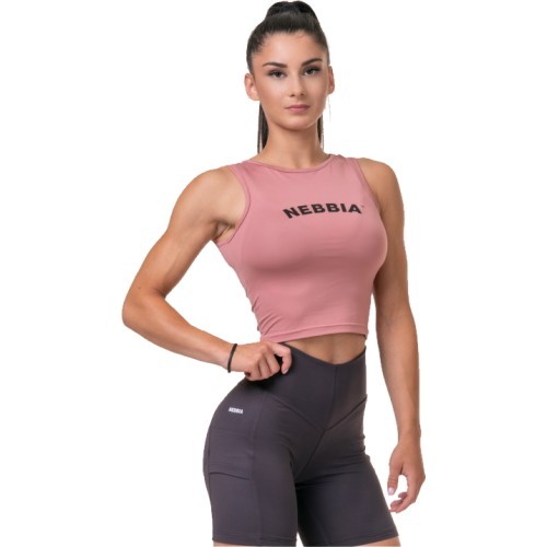 Moteriški marškinėliai Nebbia Fit & Sporty 577 - Old Rose