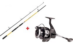 Spinning Rod and Reel Set ZFish Combo Kodiak, 2.40m, Zeus ZX8000