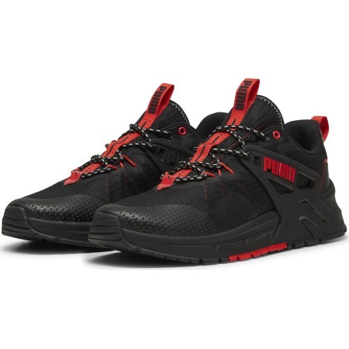 Мужские беговые кроссовки Puma Pacer + Trail Black Red 397669 02
