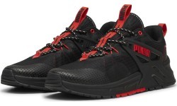 Puma Pacer + Trail Men's Running Shoes Black Red 397669 02
