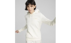 Женская толстовка с капюшоном Puma Ess+ Embroidery, белая 670004 99