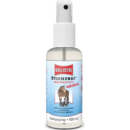 Средство от комаров для животных Ballistol Anti Bite Animal, спрей, 100 мл