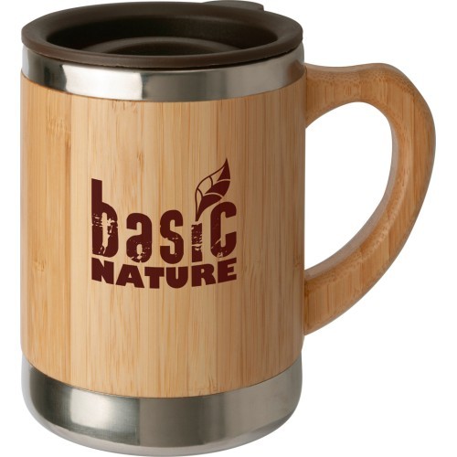 Кружка BasicNature Beaker Bamboo, 0,3 л