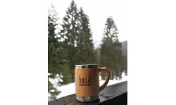 Кружка BasicNature Beaker Bamboo, 0,3 л