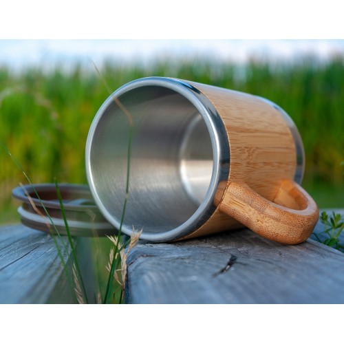Кружка BasicNature Beaker Bamboo, 0,3 л