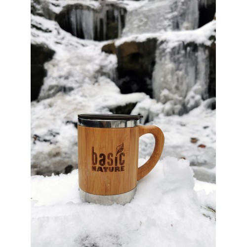 Кружка BasicNature Beaker Bamboo, 0,3 л