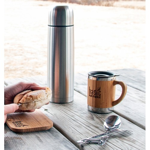 Кружка BasicNature Beaker Bamboo, 0,3 л