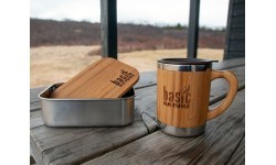 Кружка BasicNature Beaker Bamboo, 0,3 л