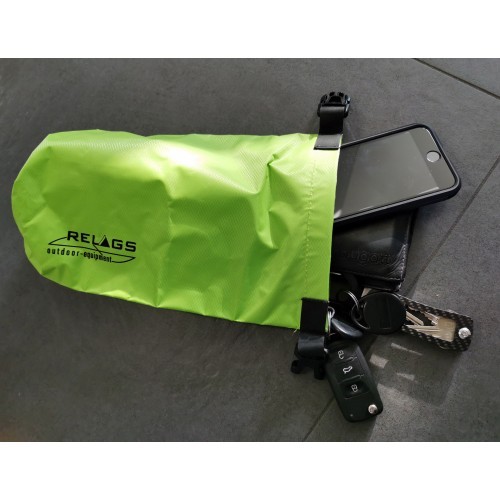 Neperšlampamas krepšys BasicNature 210T 2L, šviesiai žalias