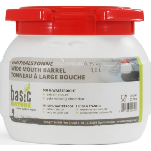 BasicNature Wide mouth barrel