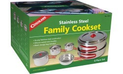 Coghlans Family nerūdijančio plieno virimo indų rinkinys