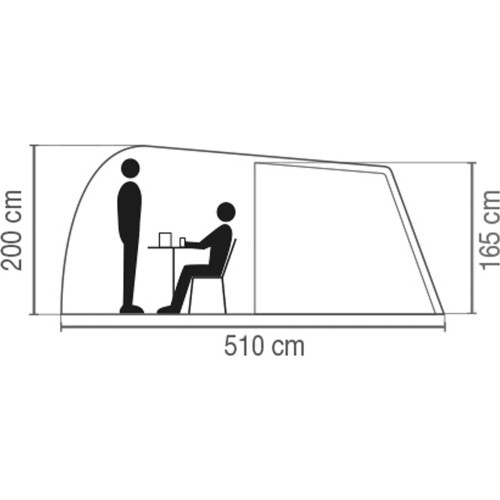 Палатка Coleman Waterfall DeLuxe, 5 человек