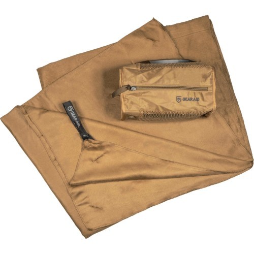 Mikropluošto rankšluostis GearAid 50x100 cm, Coyote