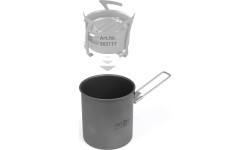 Turistinis puodas Origin Outdoors Titanium