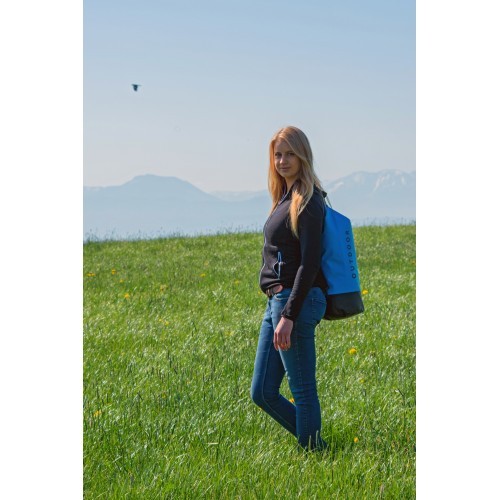 Neperšlampamas krepšys Origin Outdoors 500D Plus 20L, mėlynas