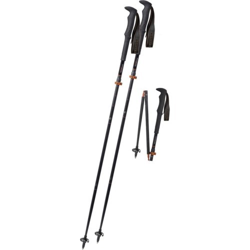 Komperdell Stick Carbon FXP.4 Exp. Vario, 105-125cm, pair