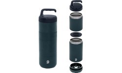 Термос для еды Origin Outdoors Soft-Touch, 0,4 л + 0,28 л, синий