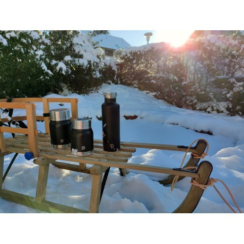 Пищевой термос Origin Outdoors Deluxe, 0,46 л, чёрный