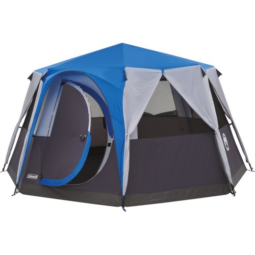 Palapinė Coleman Octagon Blue-Lime, 8 asmenų