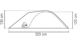 Tent Coleman Darwin Plus, 3 persons