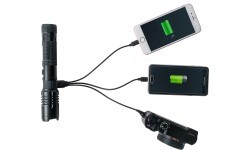 LED žibintuvėlis su išorinės baterijos funkcija Origin Outdoors