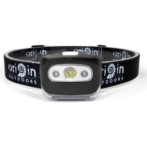 Origin Outdoors Compact 200 liumenų LED galvos žibintuvėlis