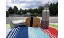 Lunchbox Origin Outdoors Bamboo, 0.8L, Stainless Steel