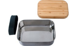 Lunchbox Origin Outdoors Bamboo, 0.8L, Stainless Steel