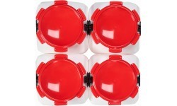 BasicNature Wide mouth barrel, square