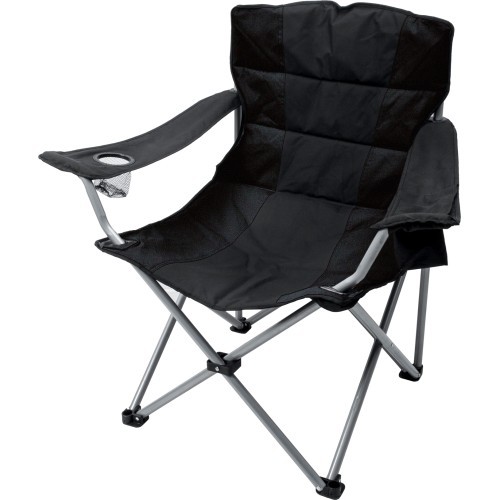 Складной стул BasicNature Travelchair Holiday, чёрный