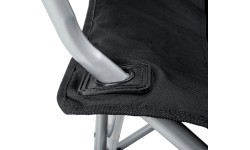 Folding Chair BasicNature Travelchair Holiday, Black