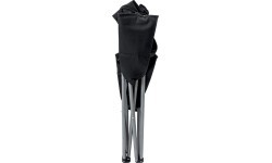 Folding Chair BasicNature Travelchair Holiday, Black