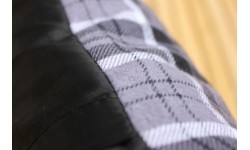 Pillow BasicNature Travel Comfort, 40x30cm, Checkered