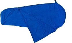 Miegmaišio įdėklas Origin Outdoors, flisinis, mumijos formos, ryškiai mėlynas