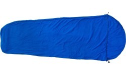 Sleeping Bag Liner Origin Outdoors Fleece Mummy Shape Royal Blue