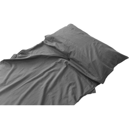 Sleeping Bag Liner Origin Outdoors Poly-Cotton Rectangular Anthracite