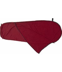 Вкладыш в спальный мешок Origin Outdoors Microfleece, форма кокона, бордовый