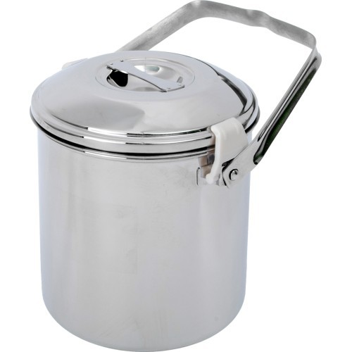 Puodas BasicNature Billy Can, nerūdijantis plienas, 1,4 l