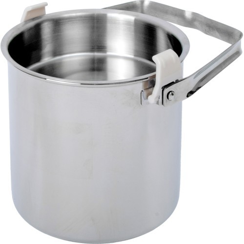 Pot BasicNature Billy Can Stainless Steel 1.4L