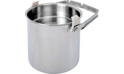 Puodas BasicNature Billy Can, nerūdijantis plienas, 1,4 l