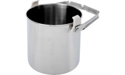 Pot BasicNature Billy Can Stainless Steel 1.4L