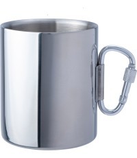 Складная кружка из нержавеющей стали BasicNature Space Safer Thermo, 0,34 л
