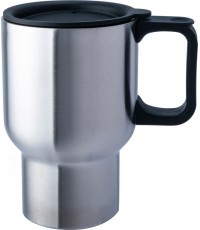 Mug BasicNature Stainless Steel Auto, 0.45L