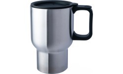 Mug BasicNature Stainless Steel Auto, 0.45L