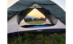 Складной туристический коврик BasicNature Foldable, 180x50 см