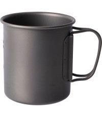 Puodelis BasicNature Titanium Beaker, 375ml