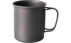 Puodelis BasicNature Titanium Beaker, 375ml