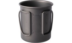 Puodelis BasicNature Titanium Beaker, 375ml