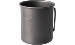 Puodelis BasicNature Titanium Beaker, 375ml