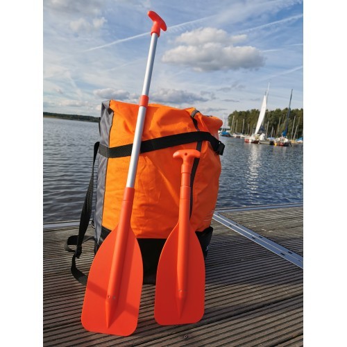 Телескопическое весло BasicNature Mini 107 см, оранжевый